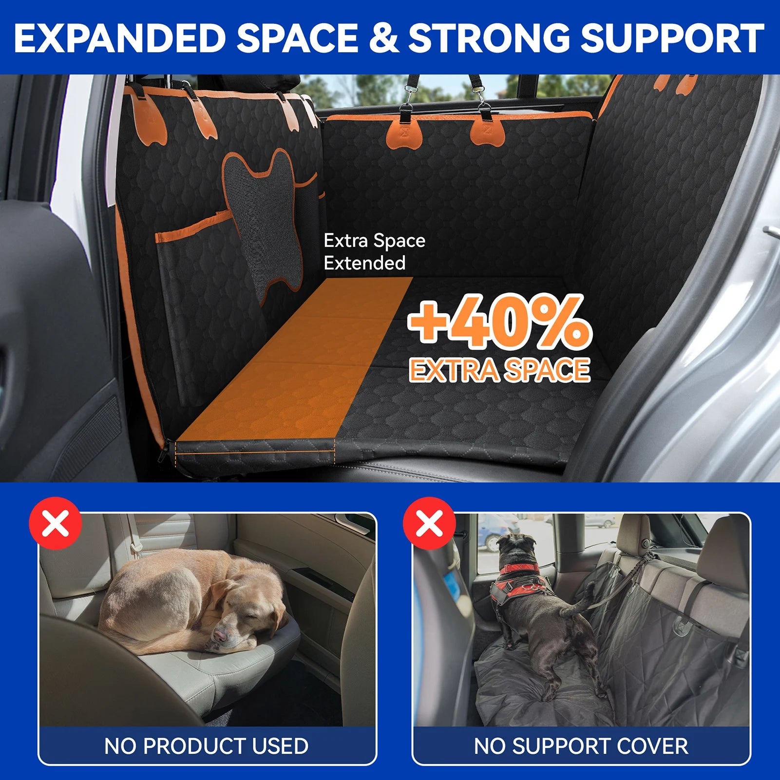 Funda para Asiento de Coche para Perros